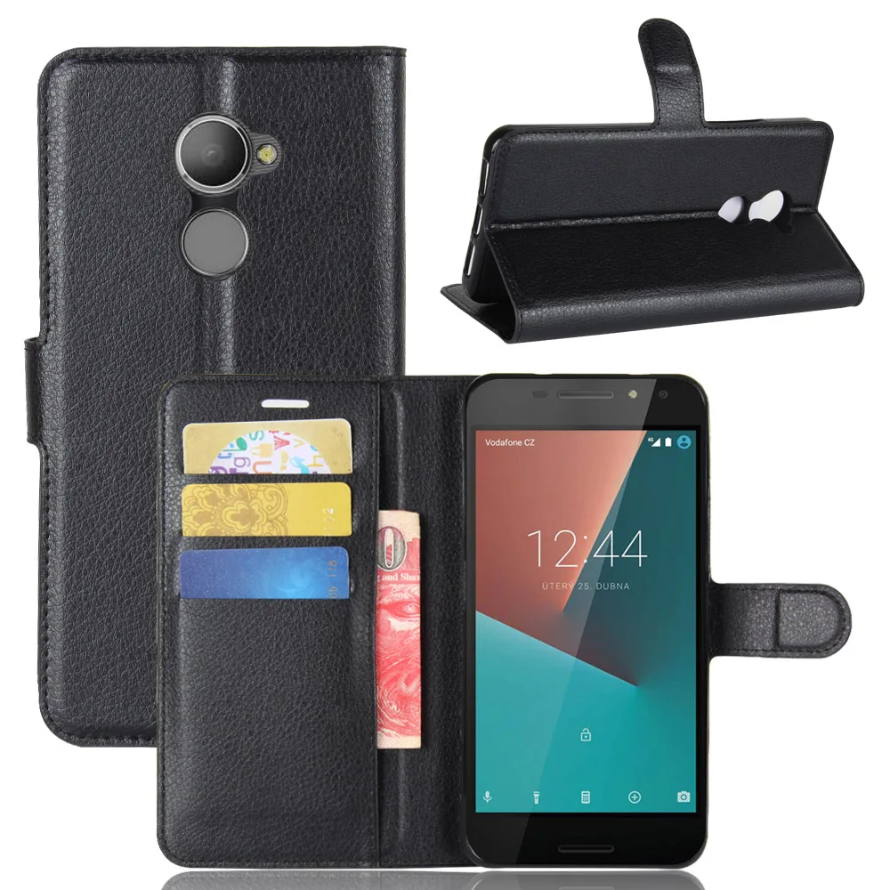 

YINGHUI For Vodafone Smart N8 5.0" Phone Case PU Leather Flip Protective case Back Cover For Vodafone Smart N8 VFD610 Cases