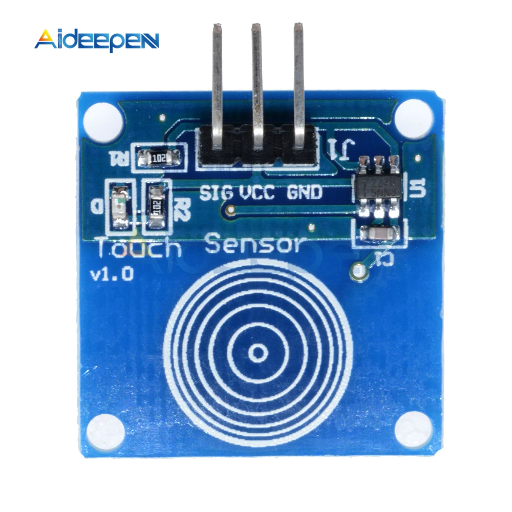 5 шт. TTP223B 1 канал Jog цифровой сенсорный сенсор емкостный сенсорный выключатель аксессуары для модулей TTP223 для Arduino