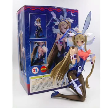 

33CM Zettai Junpaku Mahou Shoujo Bunny Girl Valkyria Chronicles Figurine Dolls Toys PVC Action Figure Collection Model Toy H759