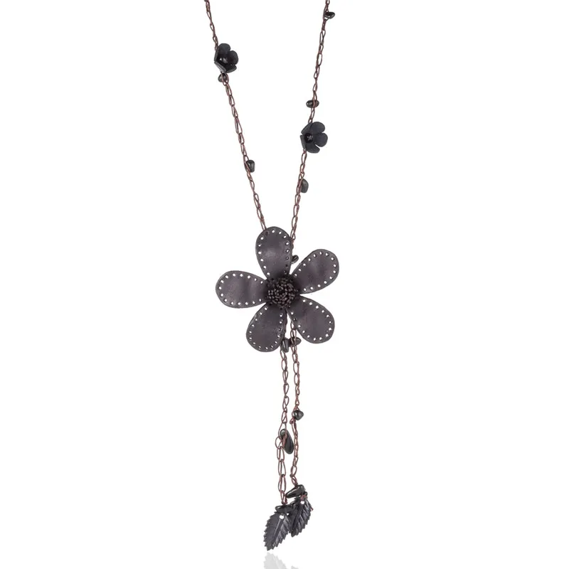 WNGMNGL-Beautiful-Women-Jewelry-Handmade-Genuine-Leather-Flower-Leaves-Pendant-Necklace-Long-Chain-Collares-Mujer-Bijoux(4)