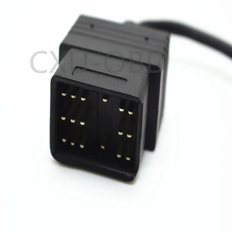 5 шт./лот OBD2 Удлинительный кабель для T oyota 17Pin к 16Pin Female OBD II DLC свинцовый