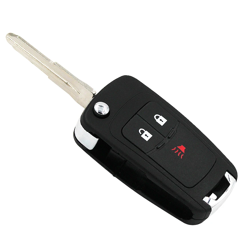 Новая замена 3 кнопки Складной флип дистанционный ключ дистанционного управления Корпус брелок для Chevrolet Spark 2012 2013