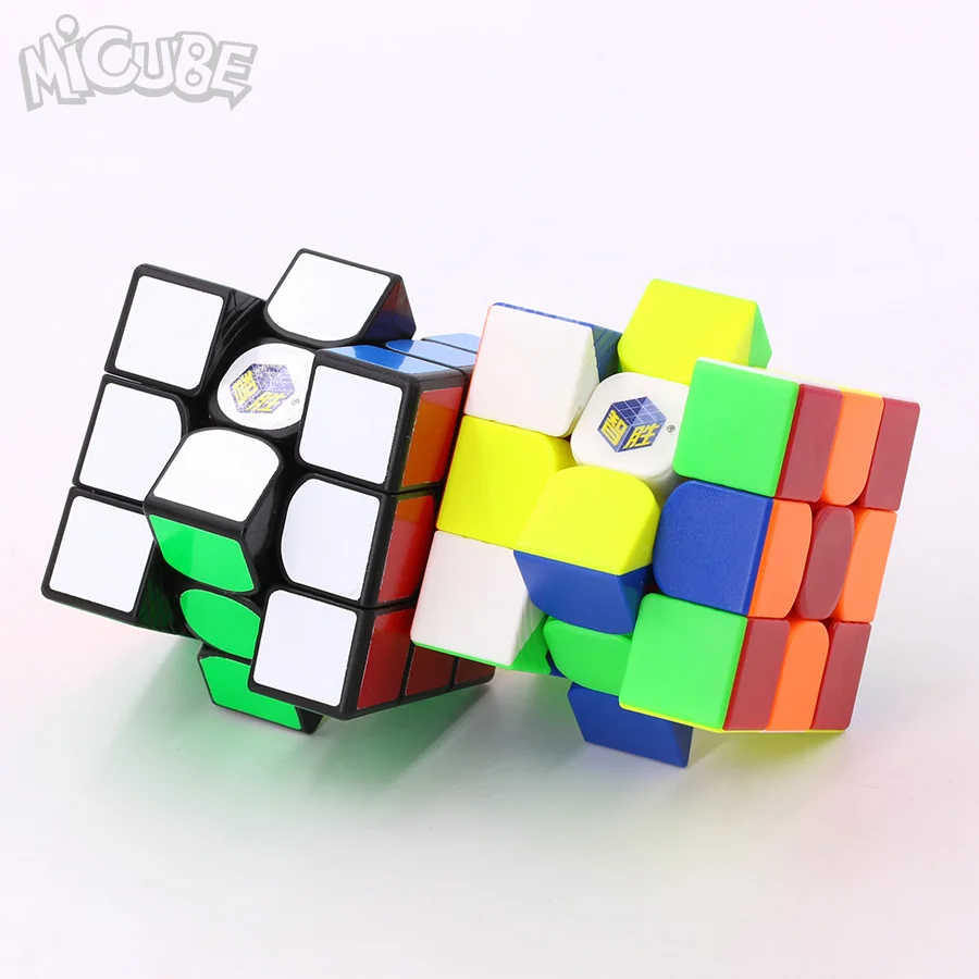 Yuxin Little Magic 3x3x3 магические кубики 3x3 скоростной кубик черный/Stickerless Puzzle Cubo Magico 3*3 игрушки для детей 3x3 Zhisheng