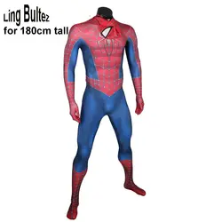 Линь Bultez Высокое качество для 180 см высокий человек-паук raimi костюм Человек-паук костюм для Хэллоуина
