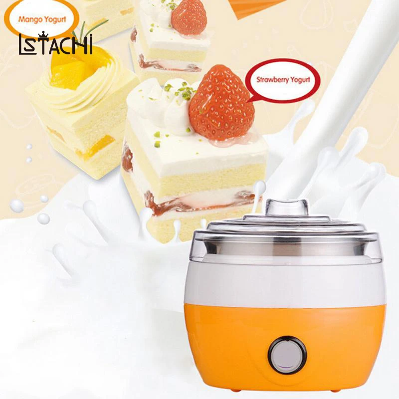 

LSTACHi Stainless Steel Automatic Yogurt Maker 220V 15W Electric multifunction Yogurt Maker for Cook Yogurt Machine