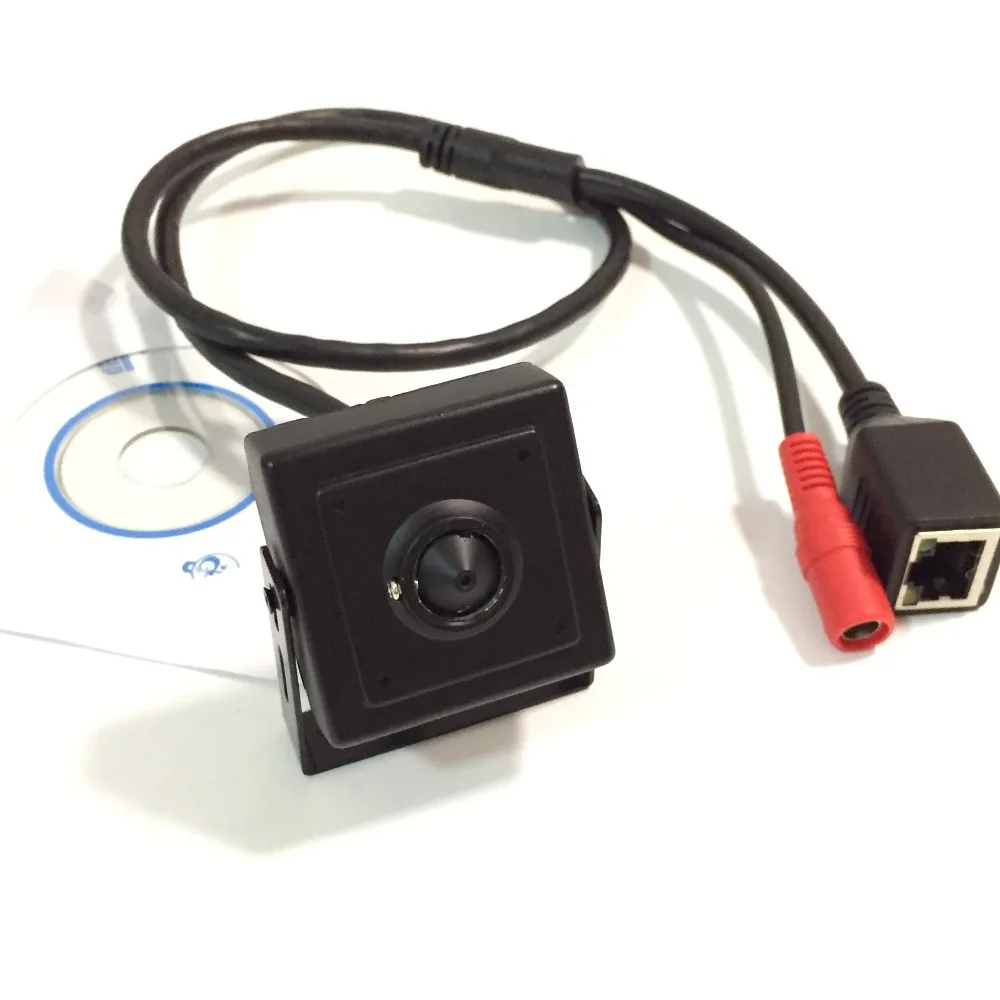 

CCTV H.264 HD 1.0 MP 720P Mini IP Security Network Camera Pinhole 3.7mm Lens Web Camera