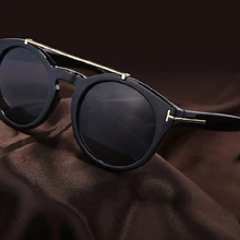 JackJad, новые модные брендовые Дизайнерские мужские и женские солнцезащитные очки, классические круглые Винтажные Солнцезащитные очки с металлическим мостом, UV400 Oculos De Sol