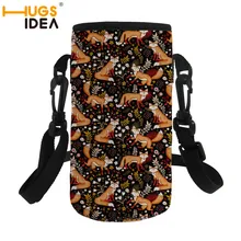 HUGSIDEA Fox многоразовый чехол для спортивной бутылки с водой чехол для переноски сумка для путешествий чайник держатель для бутылки