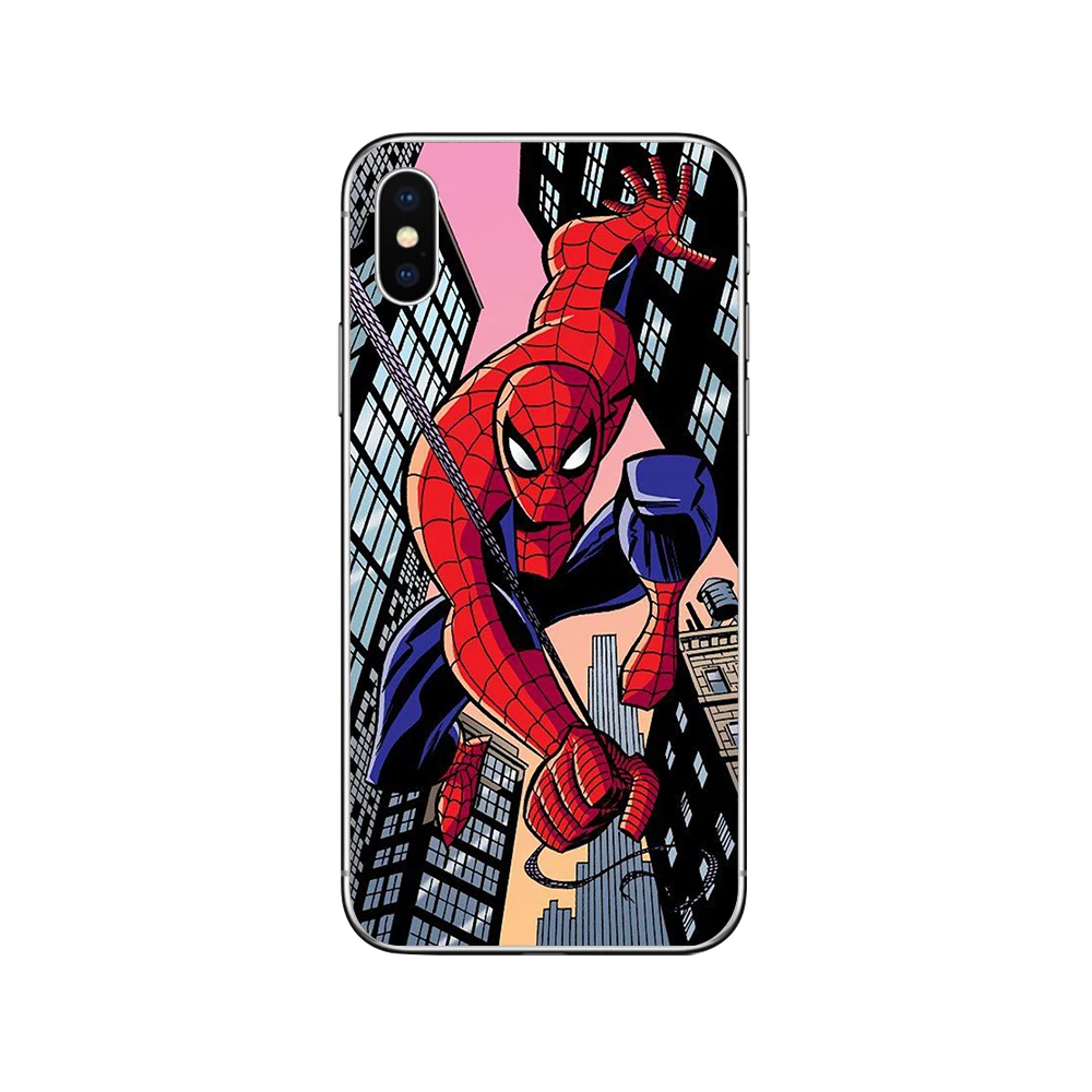 Чехлы для телефонов ciciber Marvel для iPhone 11 Pro Max, чехол для iPhone XR 8 7 6 6S Plus X XS MAX 5S SE, мягкий чехол из ТПУ - Цвет: WM02952