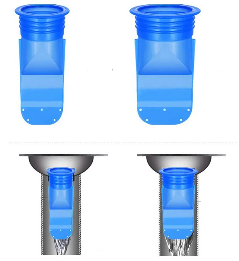 2 шт кухонные аксессуары, силиконовые напольные фильтры для слива, анти-запах, анти-вредитель, фильтр для раковины, запах вредителей, ядро для ванной, трубки, дуршлаги