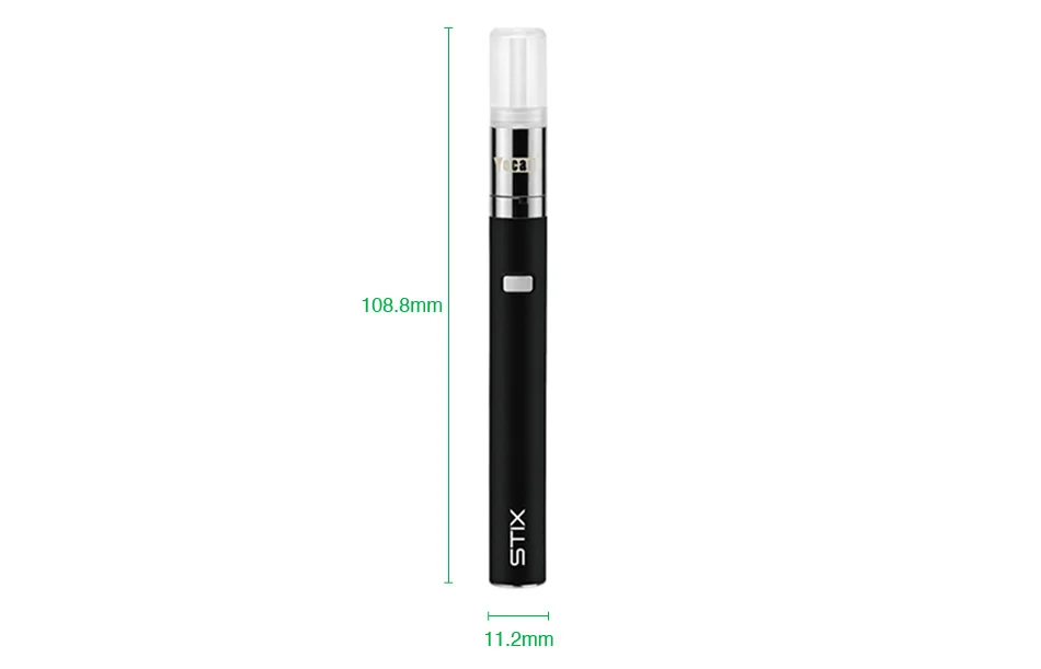 Yocan Стикс Starter Kit с 370 мАч встроенный Батарея и 0.6 мл Ёмкость картриджей и герметичность Дизайн e-сигареты VAPE Стикс комплект