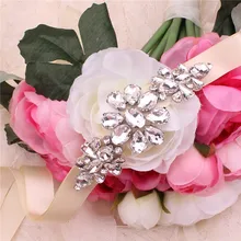 Свадебный пояс, свадебный пояс с кристаллами, свадебный пояс с бриллиантами, свадебный пояс