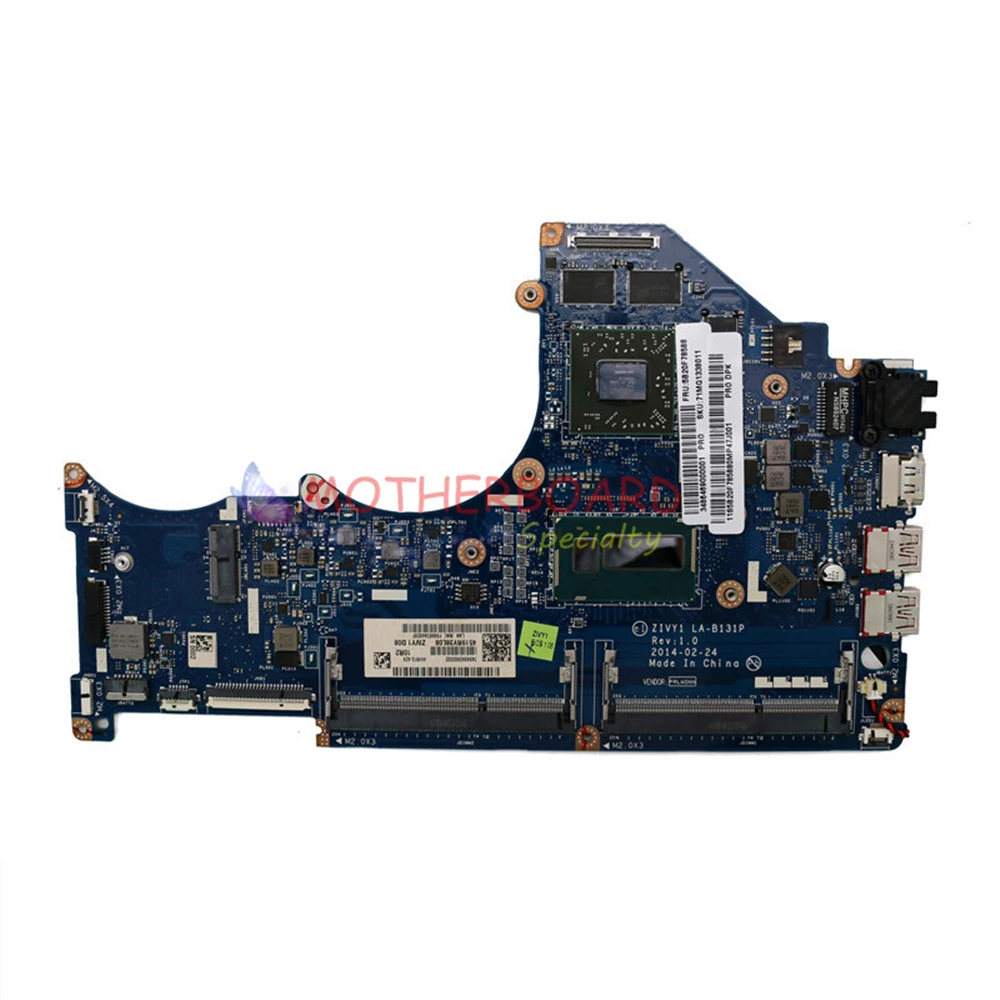 Vieruodis для lenovo Y40-70 материнская плата ноутбука SR1EB i7-4510U CPU 5B20F78588 ZIVY1 LA-B131P | Компьютеры
