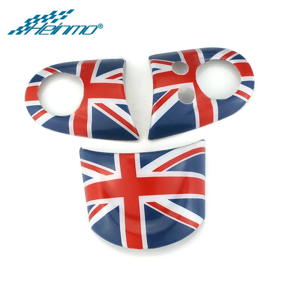 Наклейки для MINI Countryman R60 Clubman R55 на руль для MINI Cooper R56 R57 R58 R59 R61 - Название цвета: Red Union Jack