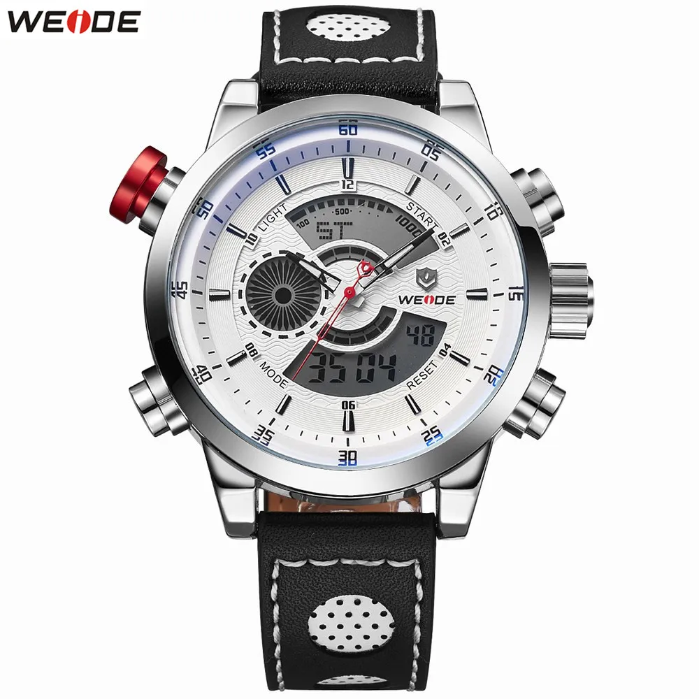 Новые оригинальные модные водонепроницаемые спортивные часы WEIDE Мужские