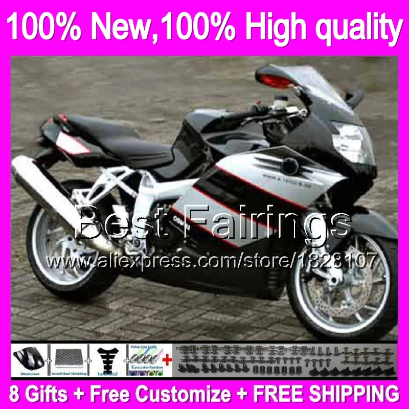 Fairing For BMW K1200S 05 08 K1200 S K 1200 S Black red 1B18 K1200S 05 ...