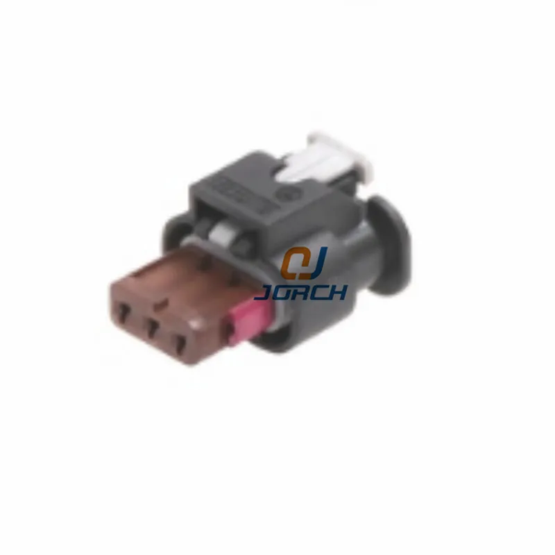 

Free shipping 5sets 3pin VW audi land rover reversing radar magic eye wiring harness connector plug 4F0973703A