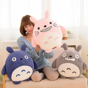 

Big 45cm Totoro Soft Anime My Neighbor Totoro Plush Toy Stuffed Cartoon Totoro Pillow Cushion Doll for Kids Baby Christmas Gifts