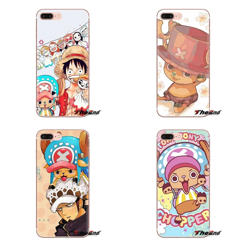 Аниме tony chopper Цельный силиконовый чехол для телефона Samsung Galaxy S3 S4 S5 Mini S6 S7 Edge S8 S9 S10