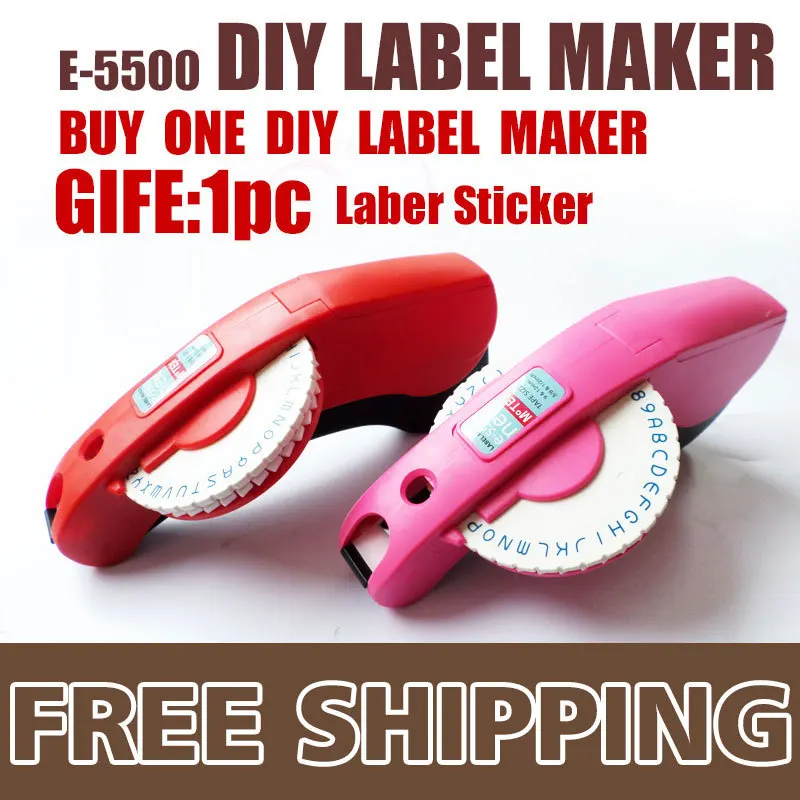 Free Shipping Office gift label adhesive tagging gun, DIY label maker, scrapbooking marker