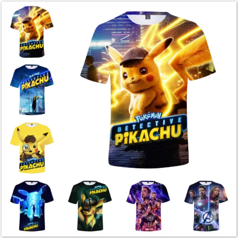 Baby Boys Cartoon Marvel Avengers Pokemon Pikachu T Shirts Summer Kids Cotton 3d Print Tshirt Boy Tee Girl Tops Children Clothes Buy At The Price Of 3 28 In Aliexpress Com Imall Com Baby Boys Cartoon Marvel Avengers Pokemon Pikachu T Shirts Summer Kids Cotton 3d Print Tshirt Boy Tee Girl Tops Children Clothes Buy At The Price Of 3 28 In Aliexpress Com Imall Com