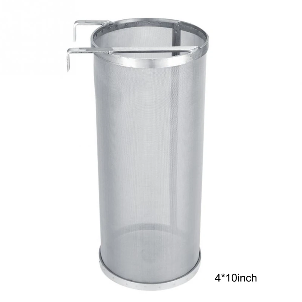 Home Brew 300 Micron Stainless Steel Hop Spider Mesh Beer Filter Strainer For Homemade Brew Spider Mesh Filter - Цвет: 4x10inch