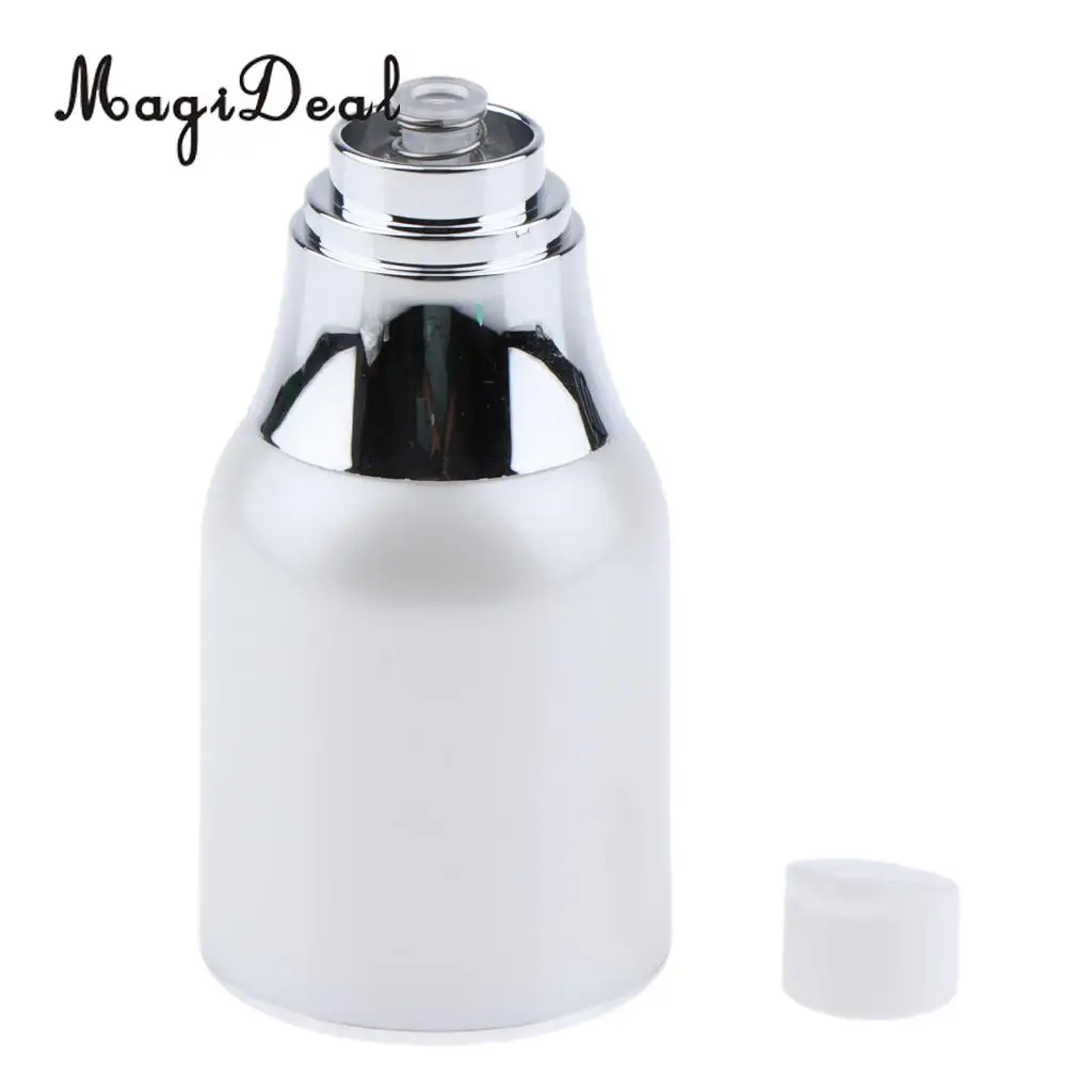 Empty Lotion Cosmetic Makeup Cream Bottle Airless Pump Dispenser Container 100ml/ 30ml