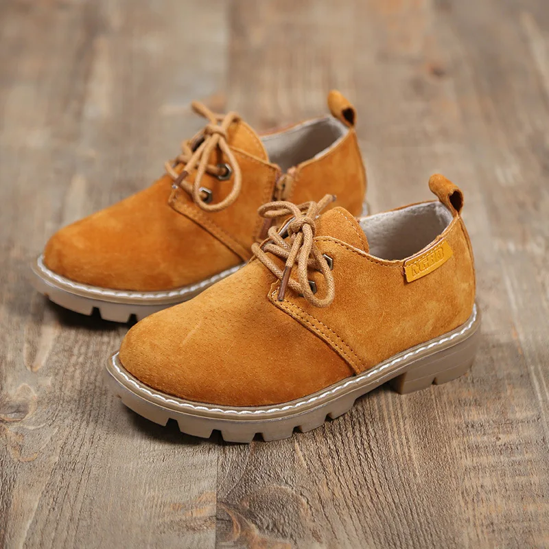 Buy 2017 EUR children genuine leather shoes kids