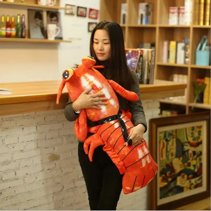 

50cm Mantis Shrimp Stuffed Animals Toys Christmas Plush Doll ,Funny tricks toys,Christmas gift