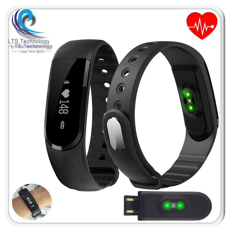 

LTS For Andriod IOS ID101 Smart Band Heart Rate Monitor Smart Bracelet Activity Fitness Tracker Pedometer Sport Wristband Watch