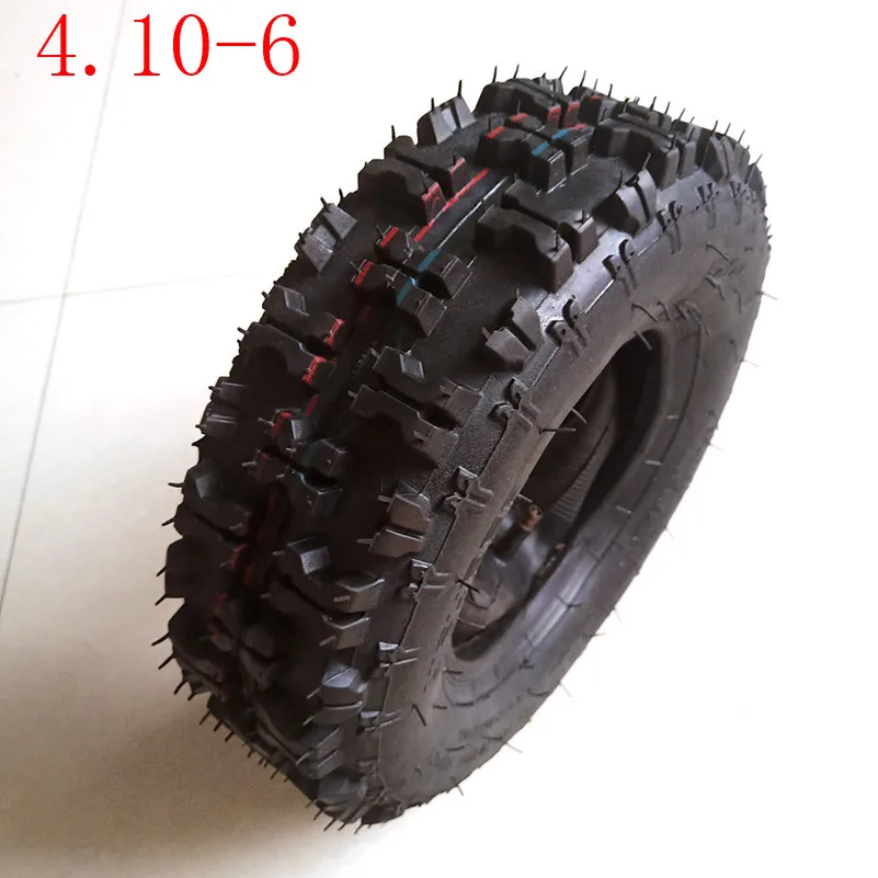 Lightning shipping 4,10-6 шины ATV Quad Go Kart 47cc 49cc массивные 12x4. 10-6 шины внутренняя труба подходит для всех моделей