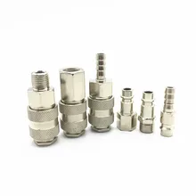 Pneumatic-Fitting Connector Air-Compressor High-Pressure-Coupler Quick-Push European-Standards