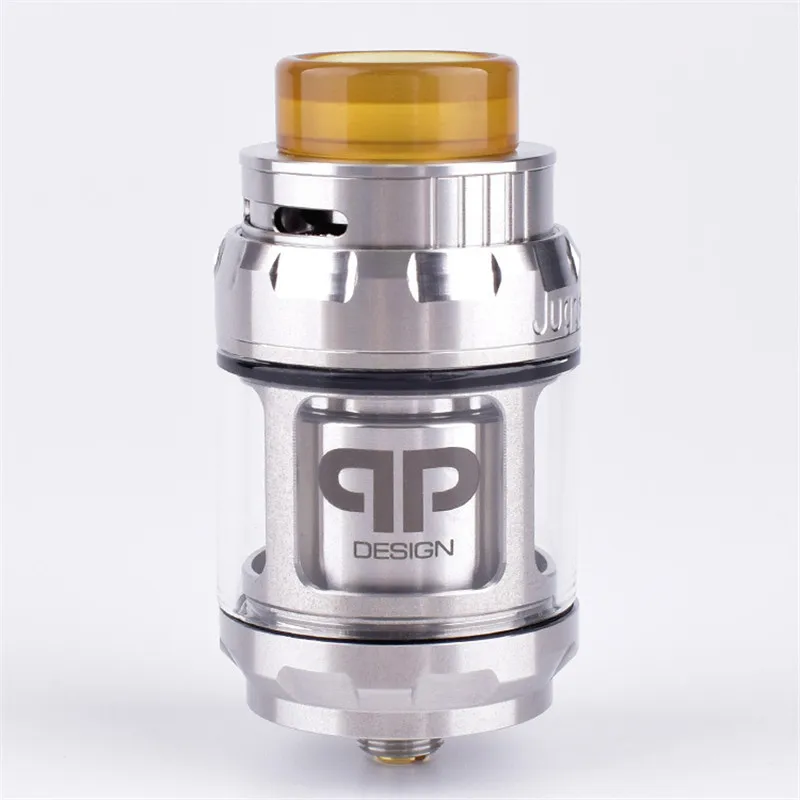 

Black Sliver - qp design Juggerknot RTA 24mm 4ml 6ml Rebuildable Tank Atomizer Top airflow Dual / Single Coil