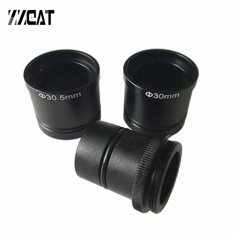 Adaptador de microscopio de montaje C a 23,2mm, 30mm, 30,5mm para conectar microscopio biológico Adaptador de microscopio de montaje C a 23,2mm, 30mm, 30,5mm para conectar microscopio biológico