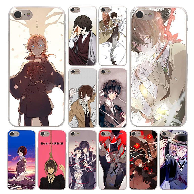 Lavaza Japan bungou бродячие собаки чехол для телефона Apple iPhone 4 4S 5C 5S SE 6 6S 7 8 Plus 10 X Xr Xs Max 6Plus