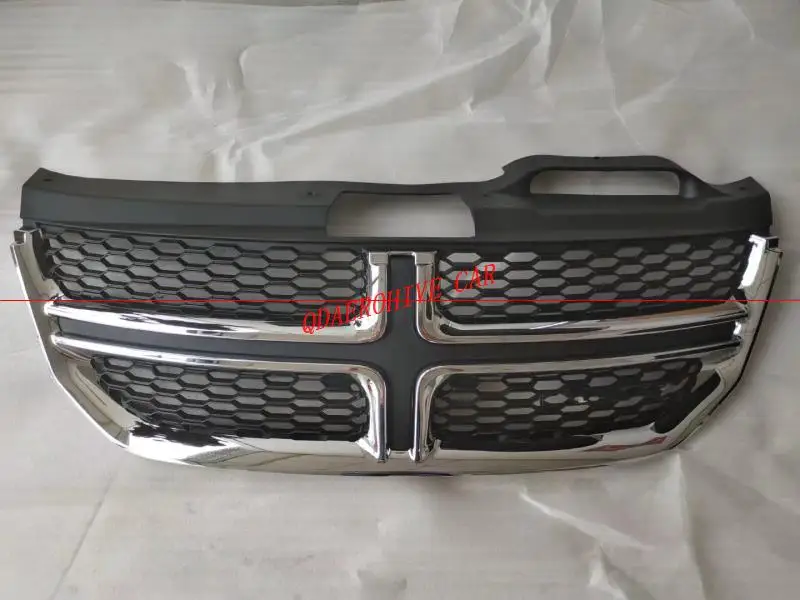 

QDAEROHIVE ABS Front Centre Grille Mesh Grill Cover For Dodge Journey 2009 2010 2011 2012 2013 2014 2015 2016