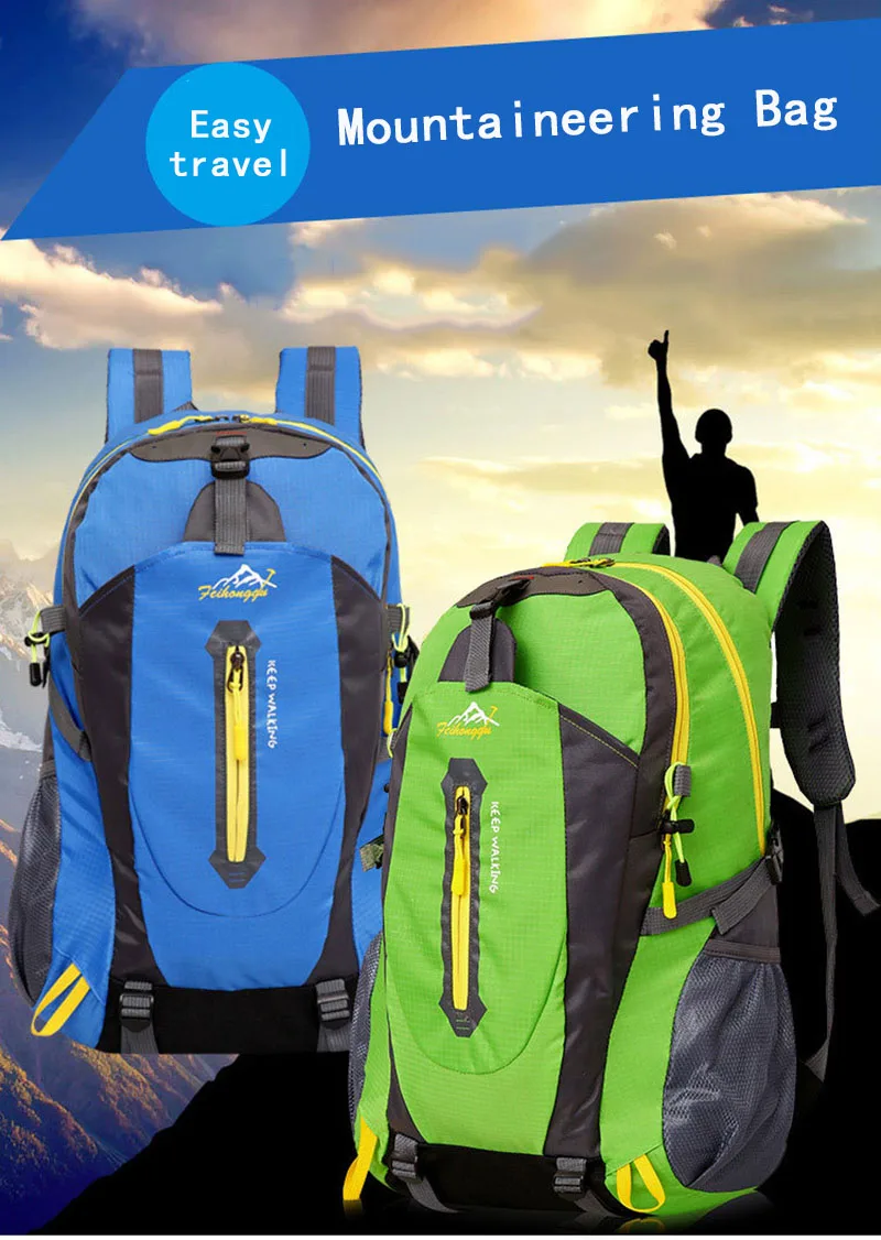 Waterproof Outdoor Sport Backpack Gym Fitness Travel Bag Climbing Sports Travel Backpacks Cycling Mountaineering Bags (1)