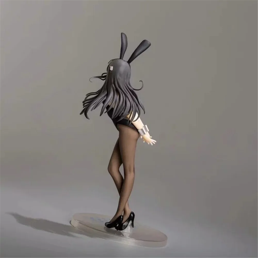 Фигурки героев аниме Bunny Girl Sexy Rascal Not Dream Senpai Sakurajima Mai черные и белые