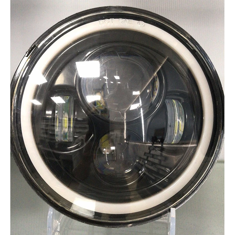 

Safego 1 pcs 40W 7 Inch DRL Daytime Running Light Car LED Headlight Halo Ring Angel Eyes High Low Beam for Offroad DC 12V~24V