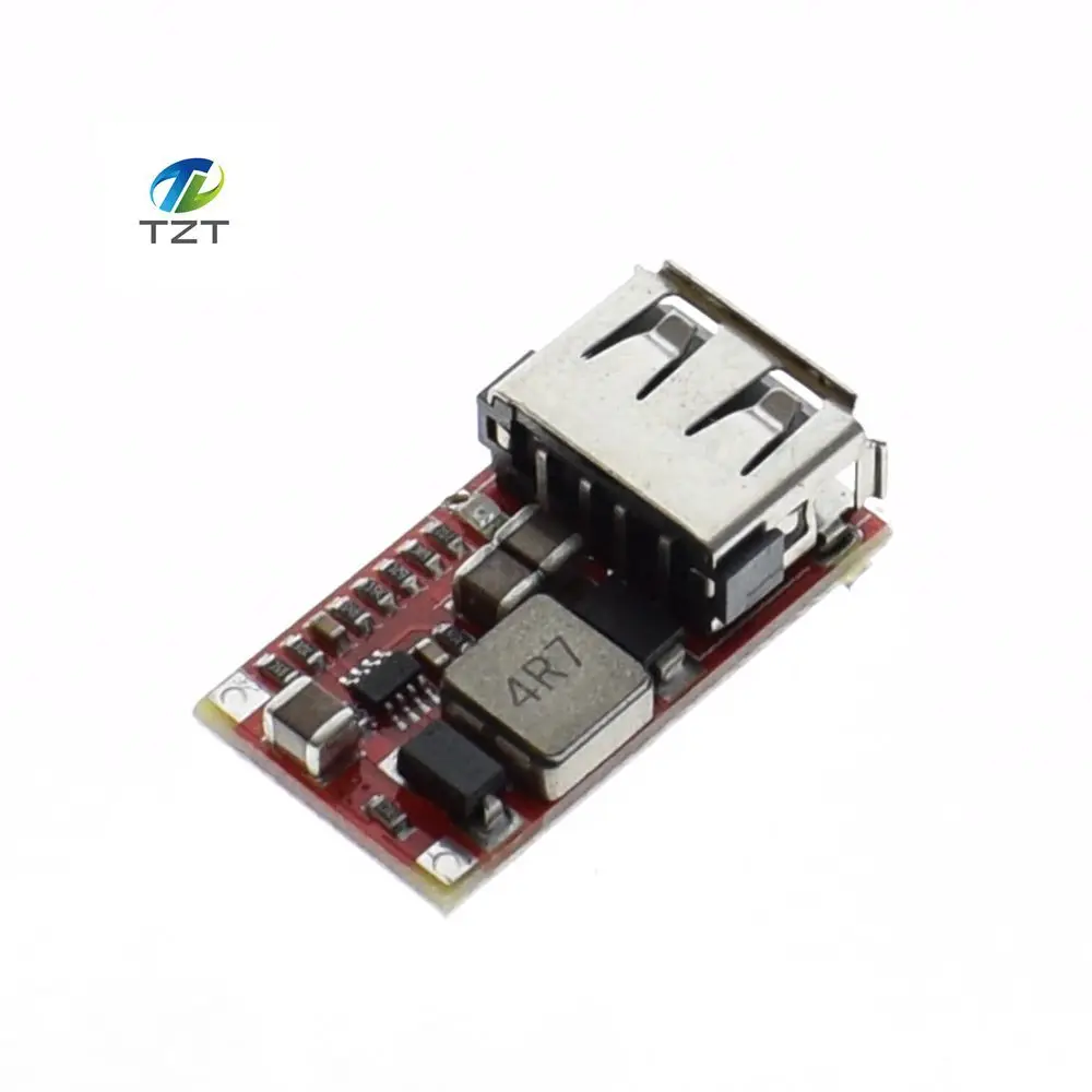 

DC 6-24V 12V/24v to 5V USB Output charger step down Power Module Mini DC-DC Step Up Boost Module Power Adjustable buck Converter