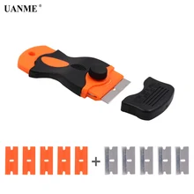 LOCA UV Glue Remover Scraper Knife for Mobile Phone LCD Touch Screen Residue Adhesive Cleaning Repair Tools With 10Pcs Blades diyfix phone repair tools set electric lcd glue remover dispergator for iphone mobile phone lcd touch screen repair tools kits