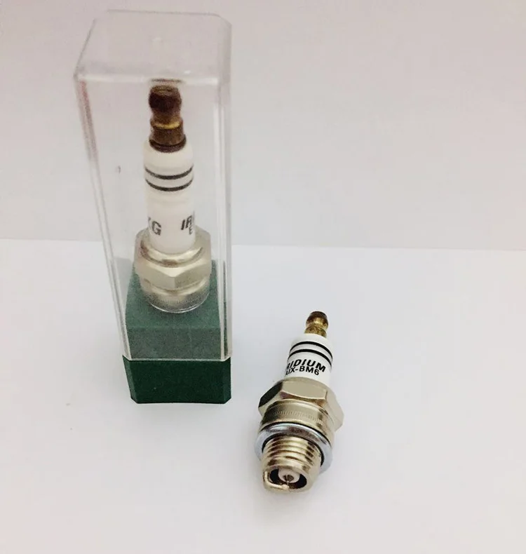 

HOT GKG Iridium Spark Plug AIX-BM6 1pcs FOR Two Stroke BM6A BM6Y L6C L6T WS6E WS7E CJ11 CJ86 CJ8 T20M-U W20M W20MRUS