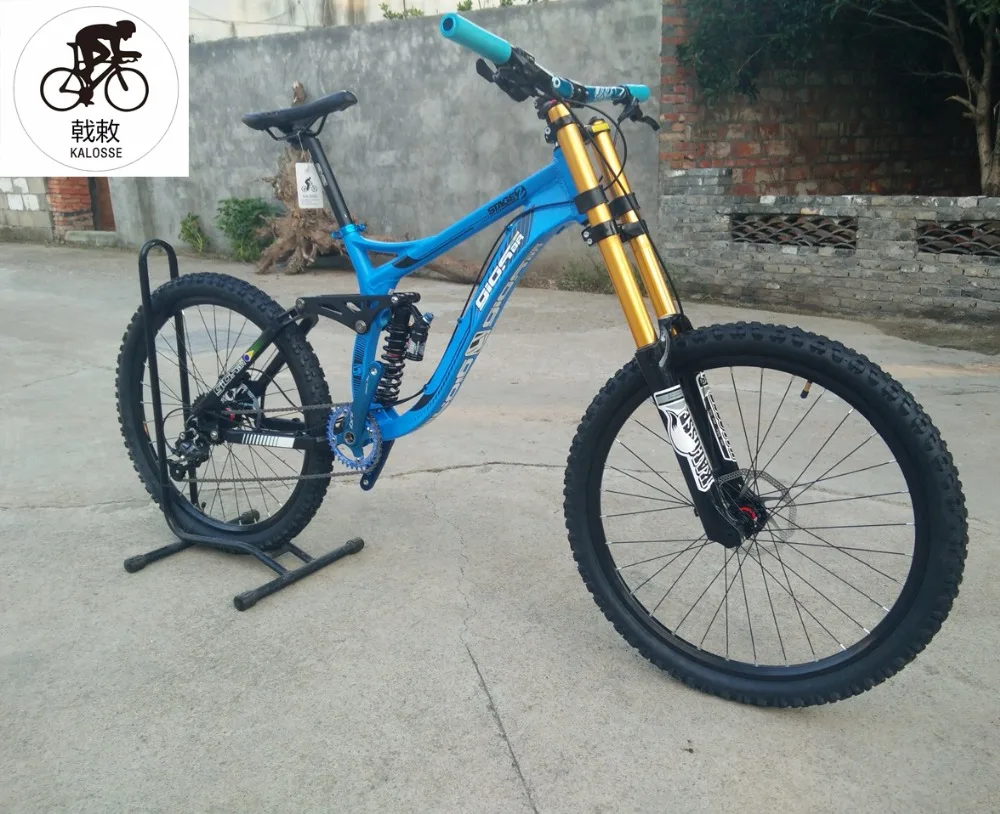 Flash Deal Kalosse Hydraulic brakes Barrel shaft 20*110mm 190mm travel DH mountain bike 8/9/10/11 speed 26*2.35er 1 Flash Deal Kalosse Hydraulic brakes Barrel shaft 20*110mm 190mm travel DH mountain bike 8/9/10/11 speed 26*2.35er 1