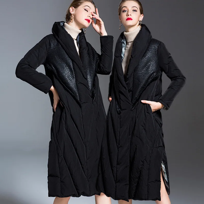 Women's Winter Warm Long Quilted Coat Fashion Women's Fashionable