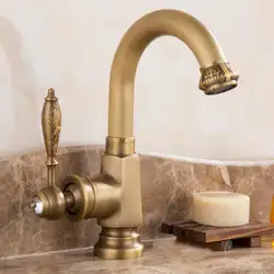 Новое поступление водопроводной воды Высокое качество антикварной кухня кран холодной и горячей кран для раковины ванной комнаты
