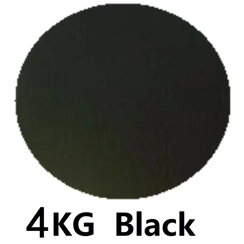 Цвет пополнения лазерный цветной тонер порошок Комплект Наборы для CP 1215 1515 1518 2025 см 2320 1312 1300 принтер HR1215 - Цвет: 4Kg Black