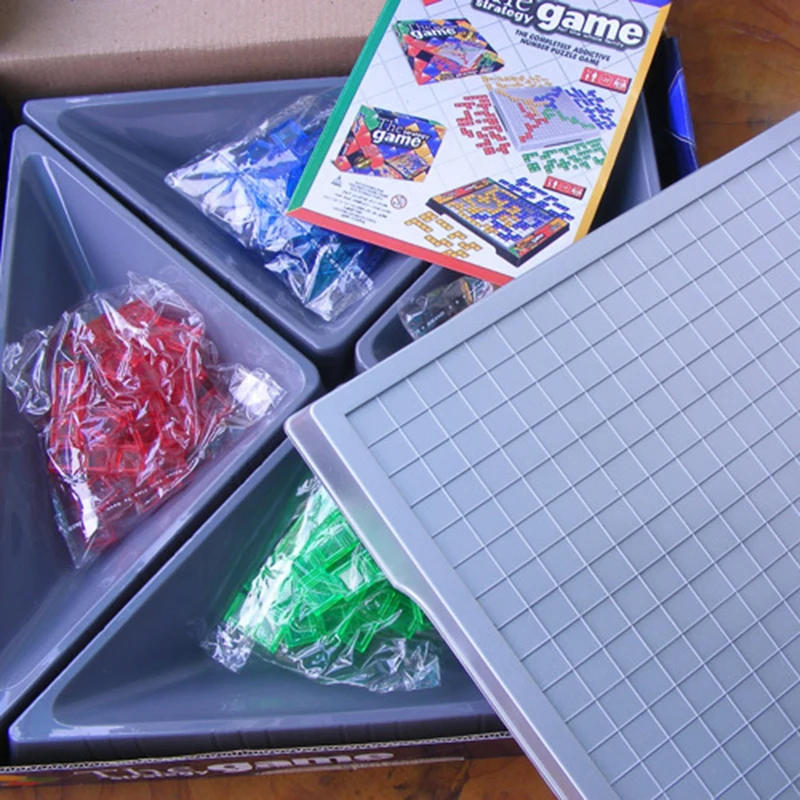 Feliz Navidad! Blokus juegos de mesa para familia Board game Blokus juego de estrategia 4 jugadores / Si está dañado, reemplazo gratis