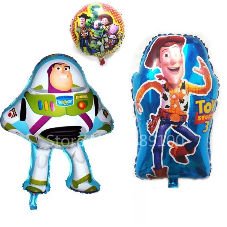 free shipping 3pcs set childrens toy toy story store theme birthday party decoration aluminum balloons toy story buzz woody - Party Decoration Stores free shipping 3pcs set childrens toy toy story store theme birthday party decoration aluminum balloons toy story buzz woody - Party Decoration Stores