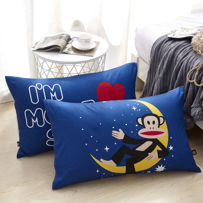 Paul Frank продвижение мультфильм хлопок Подушки Детские 48*74 см кровать спальный HD