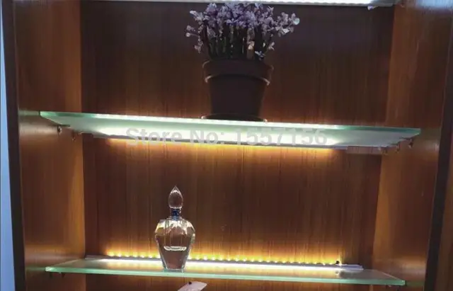 2015 led lighting for inserting tempered glass aluminum profile